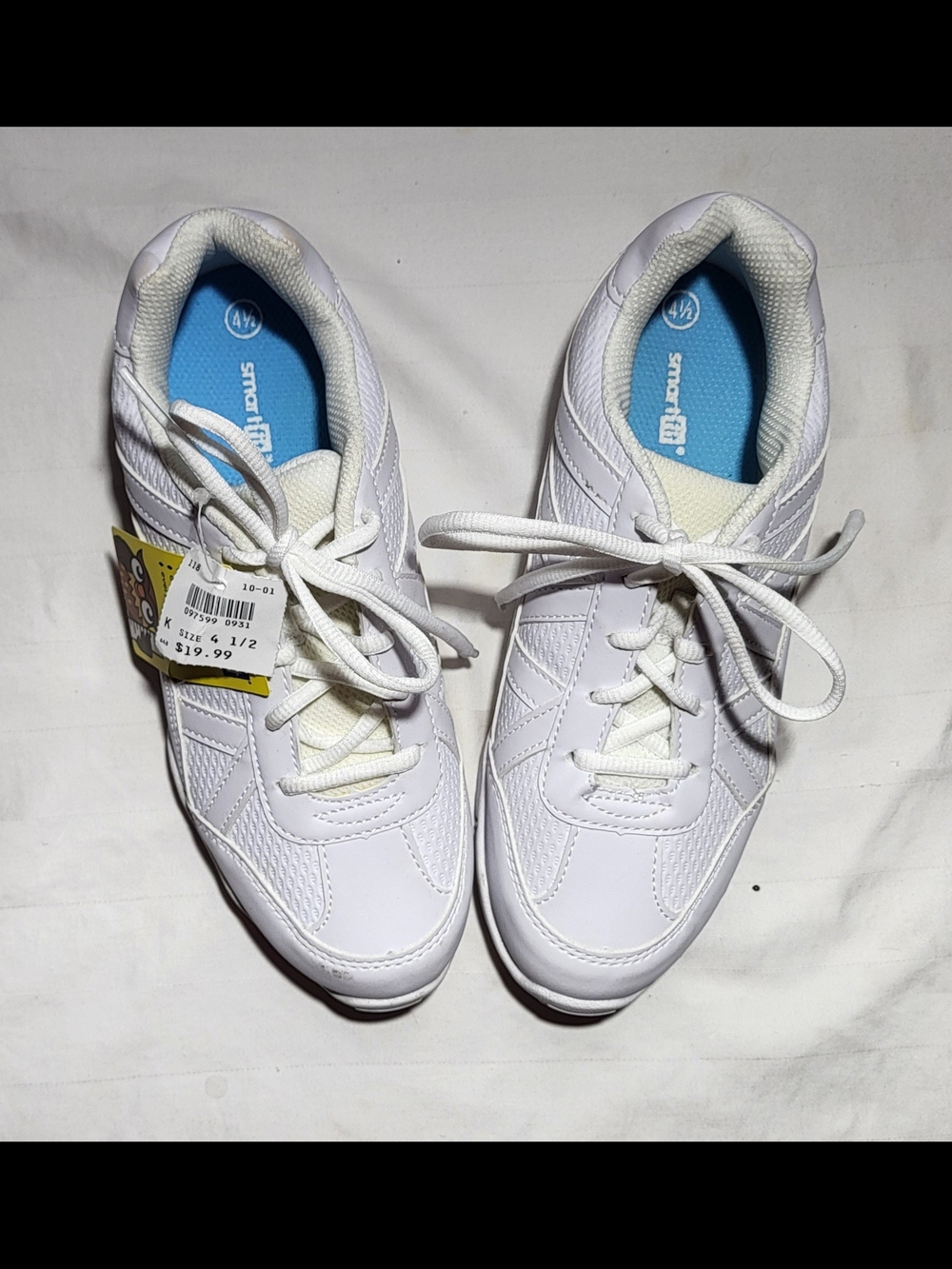 Payless Shoe Source smartfit Classic White Sneakers